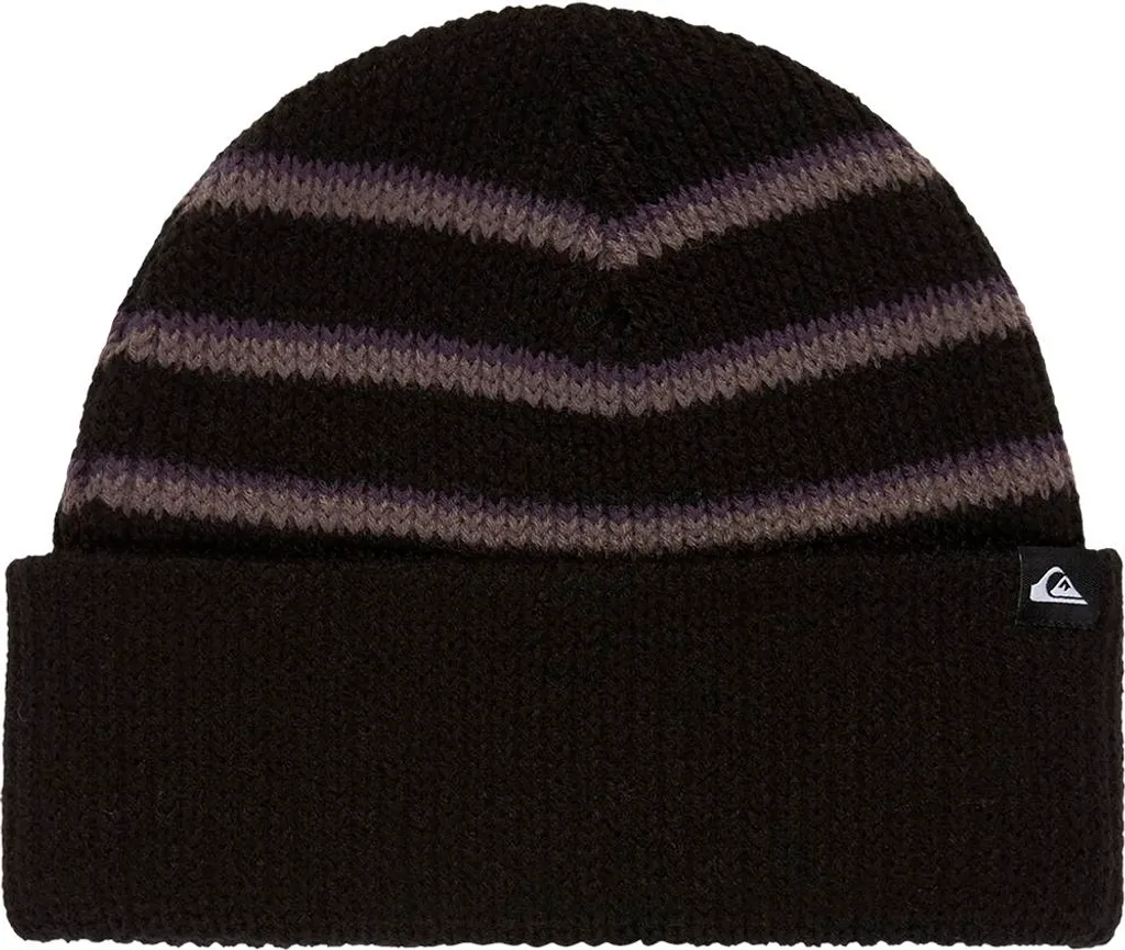 Bonnet Quiksilver Split noir pour le Ski et la Ville - Protection Froid