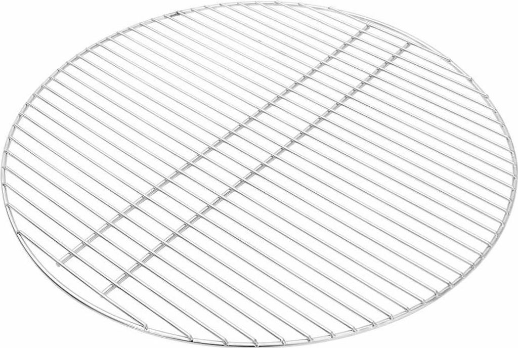 vidaXL Grillrost Silber 60 x 60 cm Edelstahl