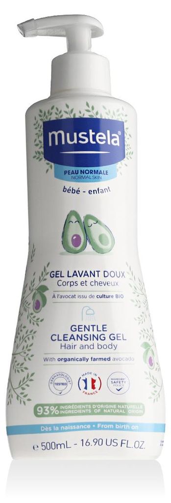 Mustela Gel lavant doux pour le corps et les cheveux, 500 Image du produit 