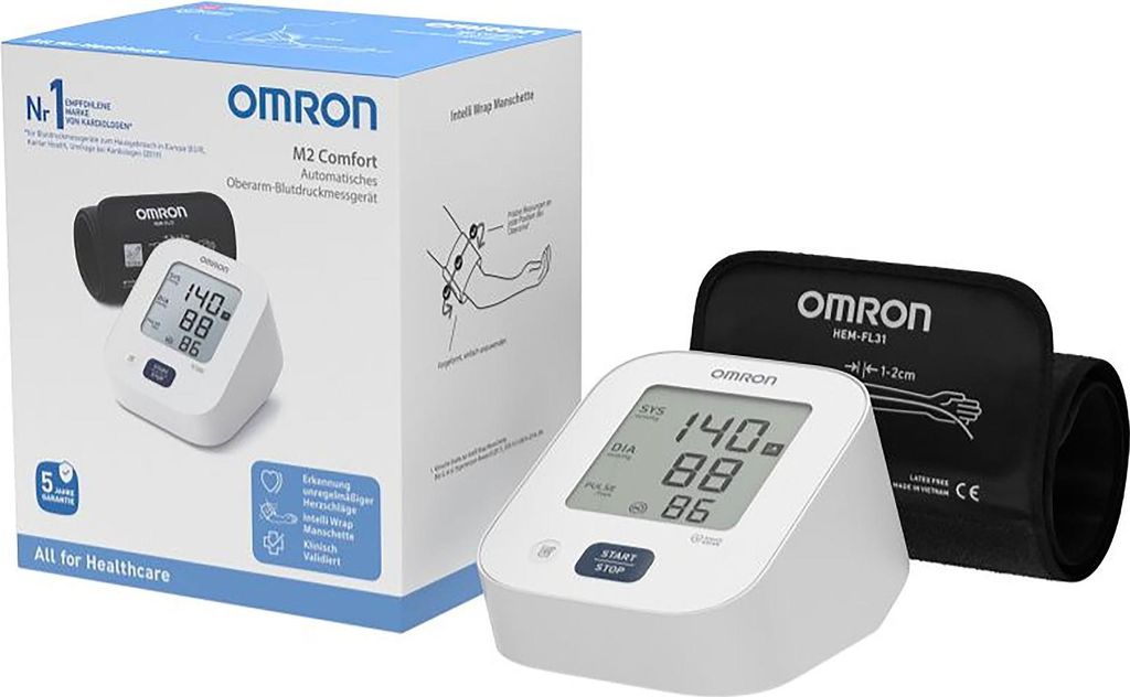 Omron Blutdruckmessgerät "M2 Comfort" Produktbild 