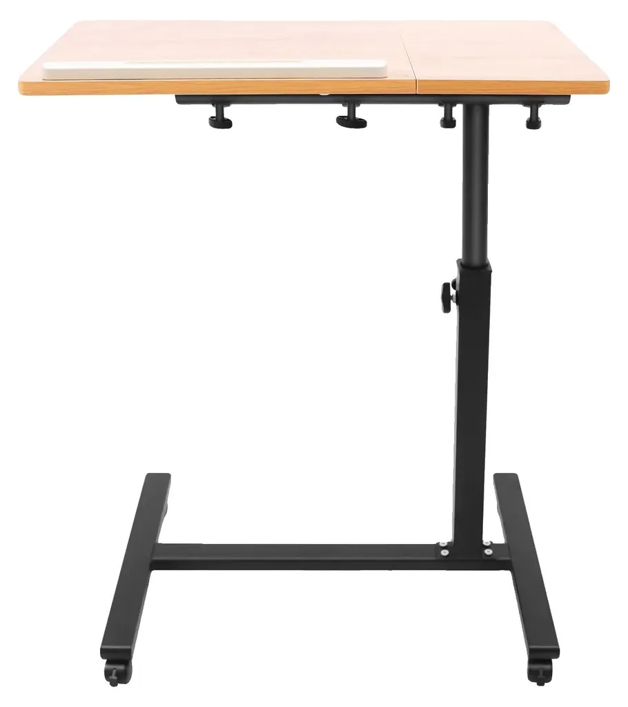 Bureau mobile pour télétravail BRAUN - Support PC réglable en hauteur 115cm