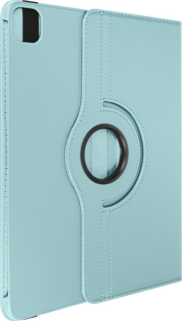 Avizar, Klapp-Hülle für iPad Air 13 2024 / 2025 / 2026 um 360° drehbar Ständerhalterung, Türkisblau