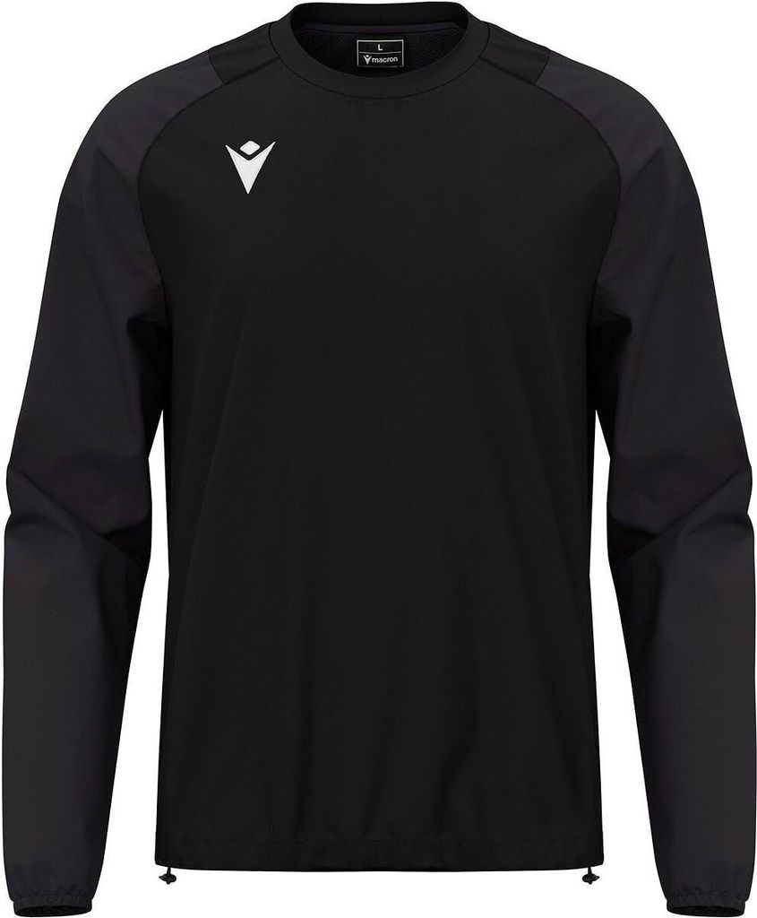 Macron Drizzle Windbreaker Herren - Schwarz | Größe: S