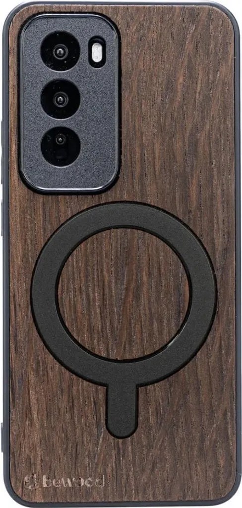 Custodia Legno Bewood Oppo Reno 12 5G Smoked Oak MagSafe Premium