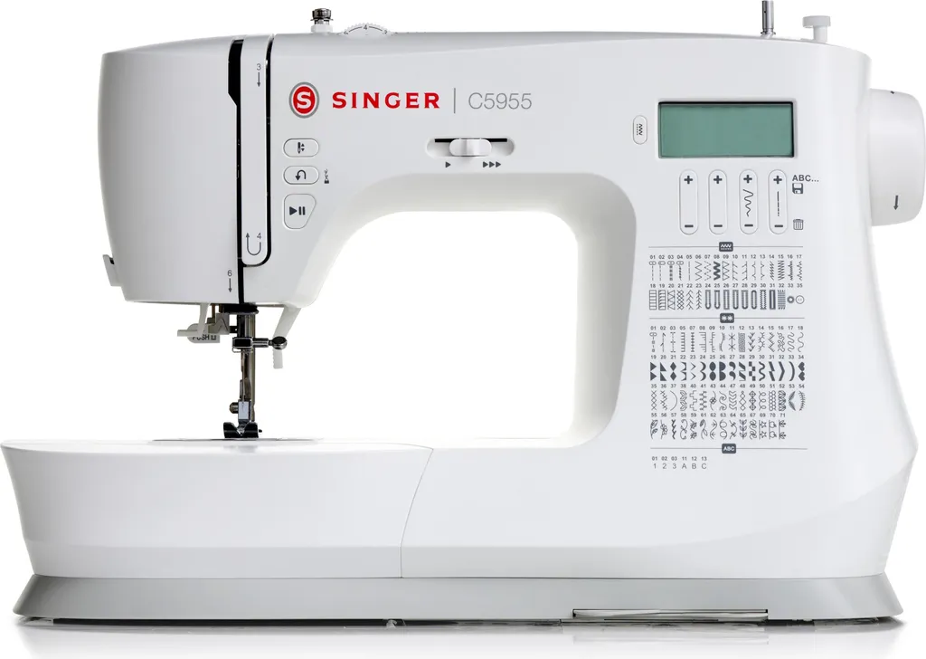 Singer C5955 machine à coudre électronique pour coudre facilement le denim