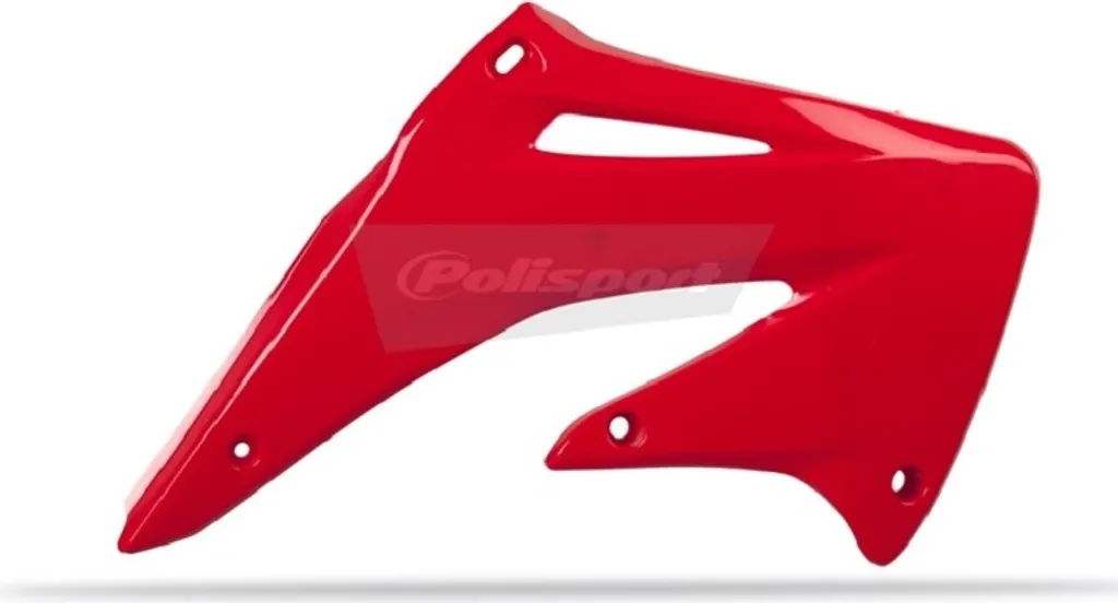 Ouïes de Radiateur Polisport pour Honda CRF450R 02-04 Rouge CR04