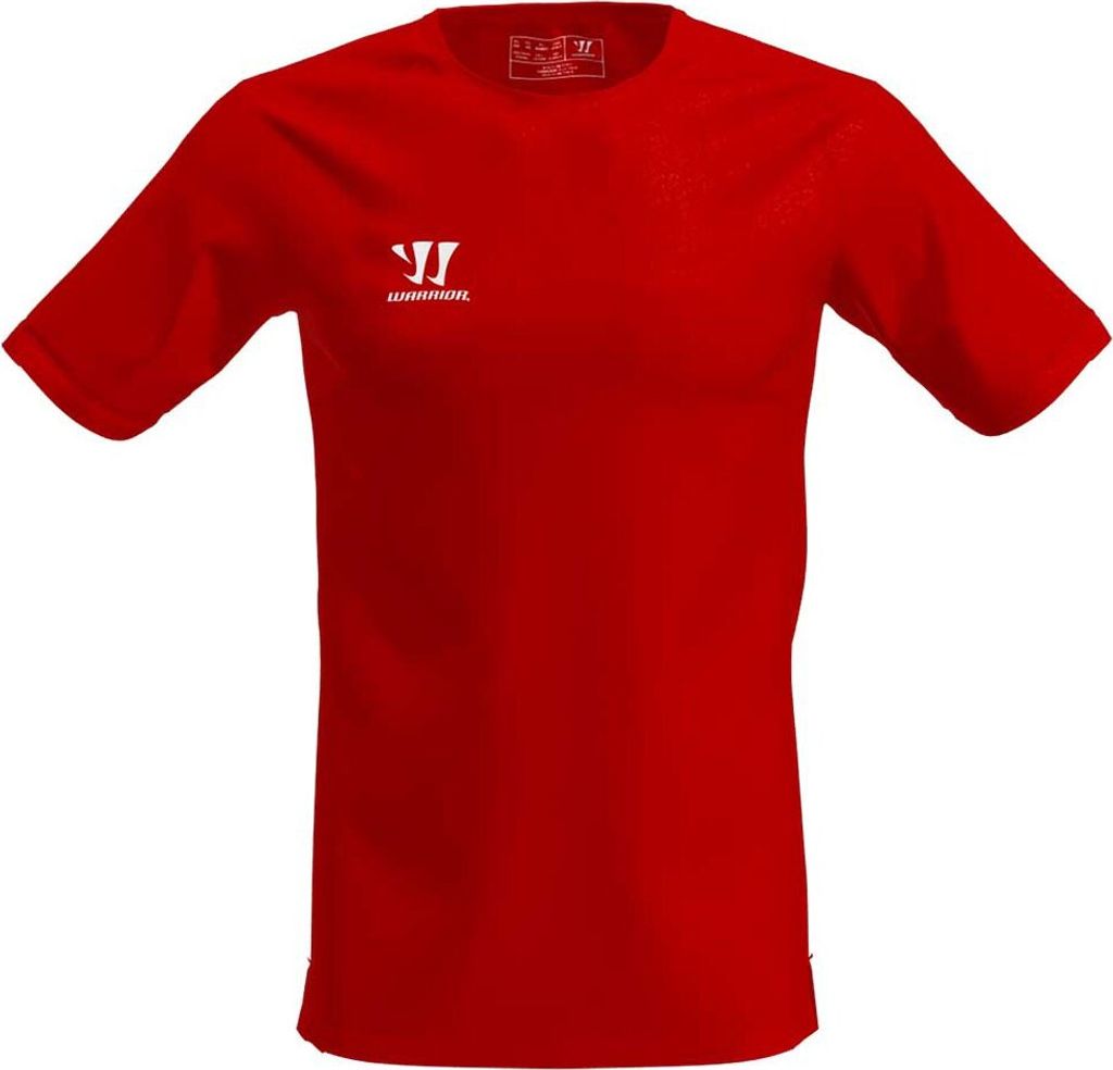 Warrior ALPHA X Baumwolle-Feel Tee Senior WMT9044 , Größe:S, Farbe:Rot