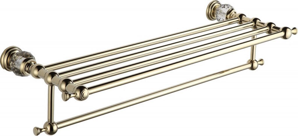 Mexen Estela Ablage für Handtuchhalter, Gold - 7011520-50
