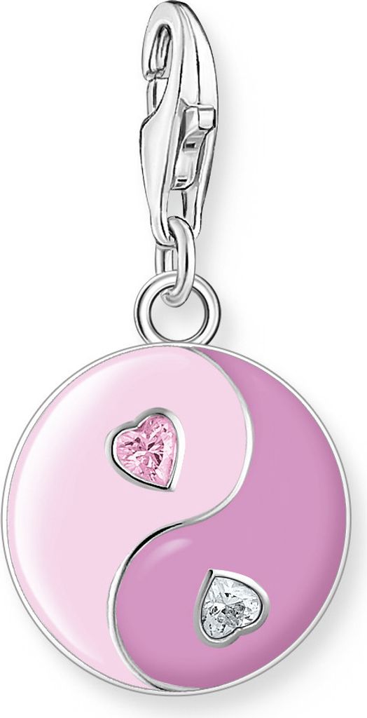 Thomas Sabo Anhänger Charm-Club 925 Sterling Silber Kaltemail Zirkonia Mehrfarbig Charmista Charms 2000-041-7