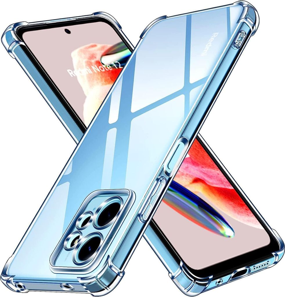 Custodia per Xiaomi Redmi Note 12 4G - Custodia trasparente Immagine del prodotto 