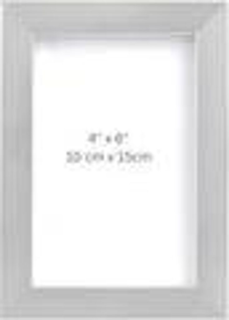 Alsterwell Bilderrahmen 2er-Set – 10×15 cm Fotorahmen aus Nickel mit Aufsteller, für Tisch- & Wandmontage