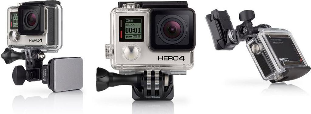 Držiak na prilbu GoPro & Shorty - všestranné upevnenie Obrázok produktu 