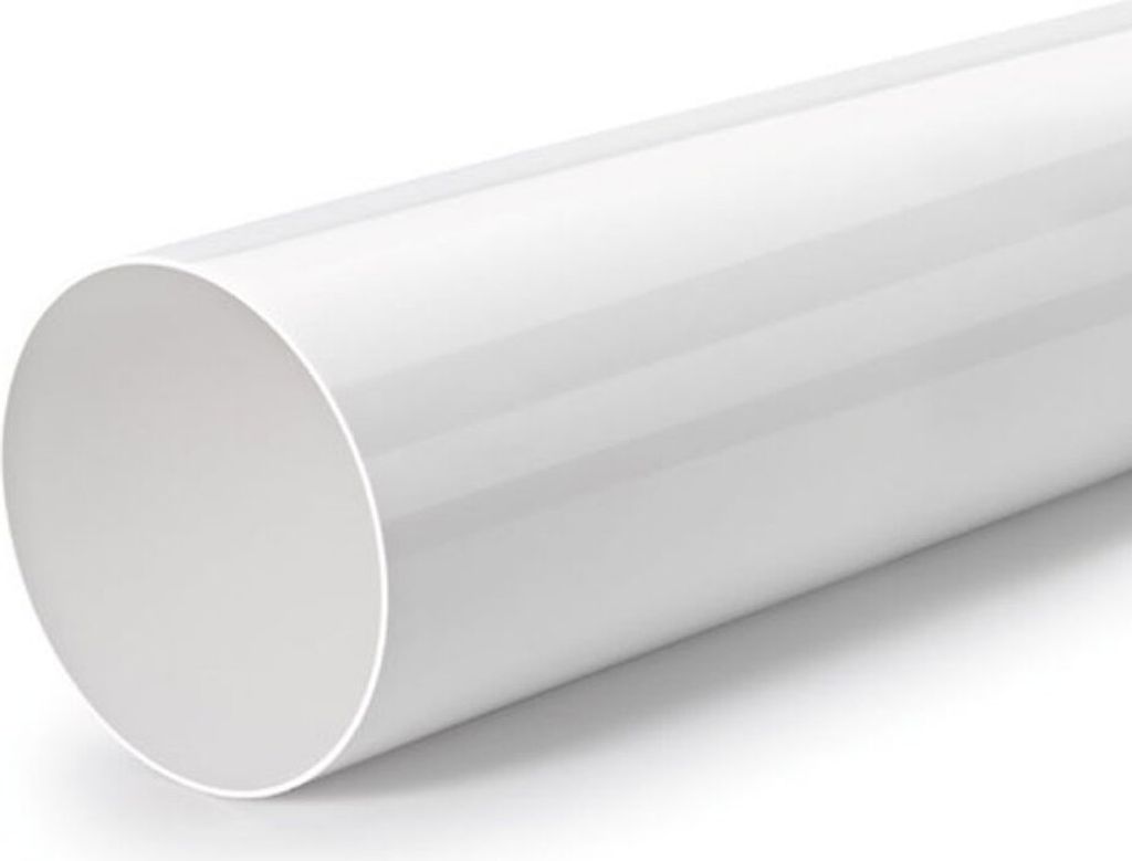 Naber Rohr 150 Rundrohr, lose, 350 mm lang, weiß - Lüftungstechnik