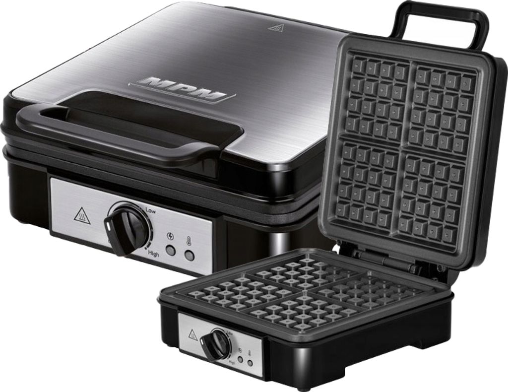 Gaufrier MGO-36M argent/gris haute puissance 1200 W Image du produit 