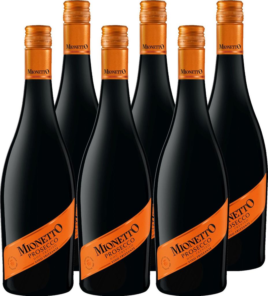 Mionetto Prosecco DOC Treviso Frizzante (6 x 0,75 l) - Produktbild 