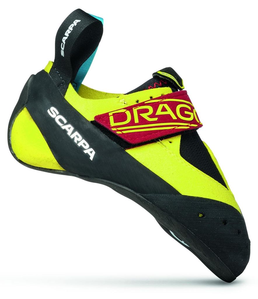 Scarpa Drago Kid - Kinder Kletterschuh - yellow yellow 30