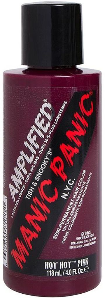 ManicPanic - Amplified Hot Hot Pink - Haartönung 118ml Produktbild 