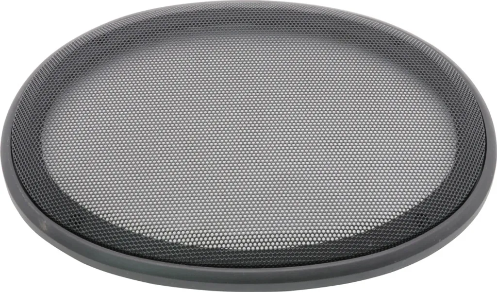 Coperchio Griglia Altoparlante Ovale 228x152mm Nero - Offerta 2 Pezzi