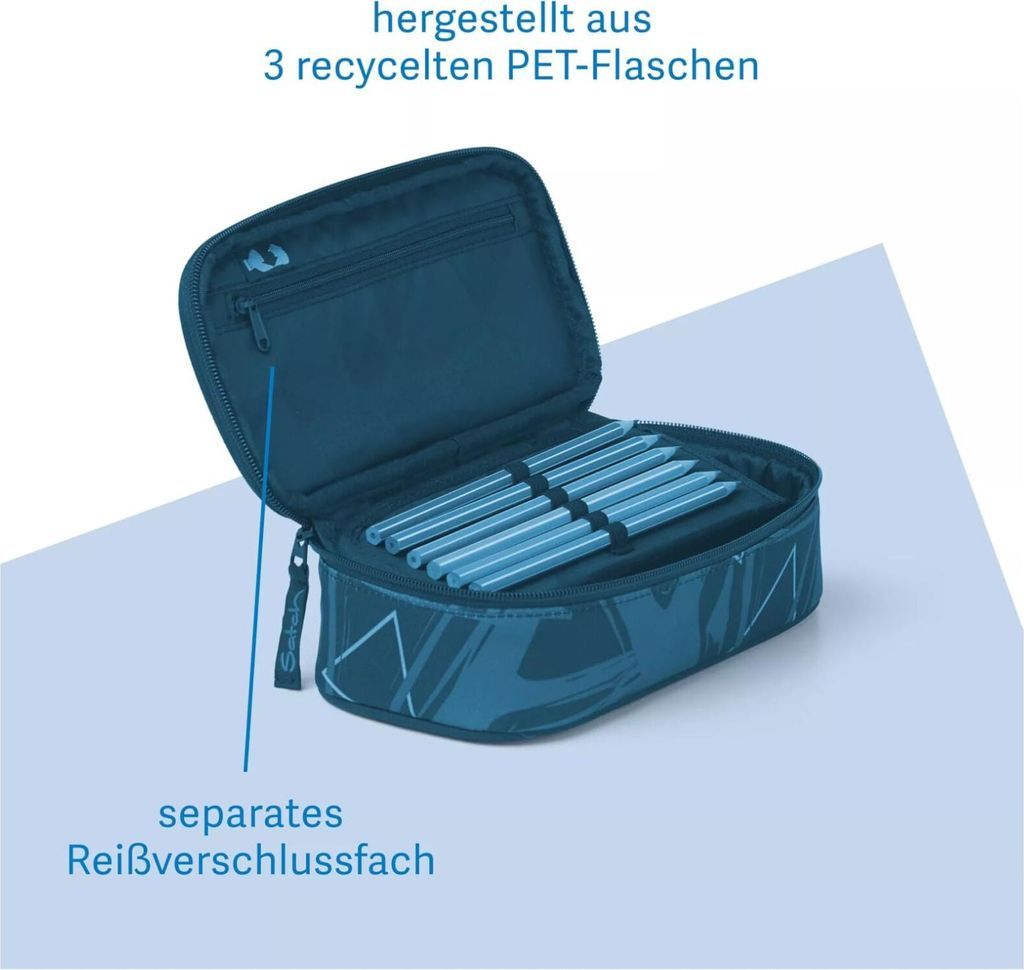 satch Federmappe satch Schlamperbox 22 x 6 x 10 Produktbild 2