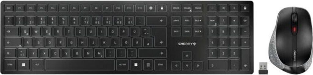 Cherry DW 9500 SLIM             DE bk/gy Produktbild 