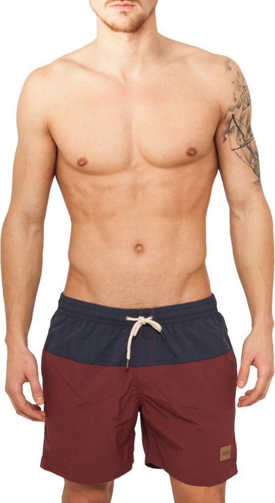 Urban Classics Badehose für Männer Shorts Conuck marinerot 4XL
