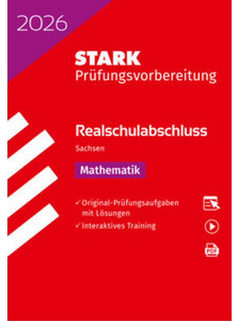 STARK Mathematik - Realschulabschluss 2026 Sachsen - Produktbild 