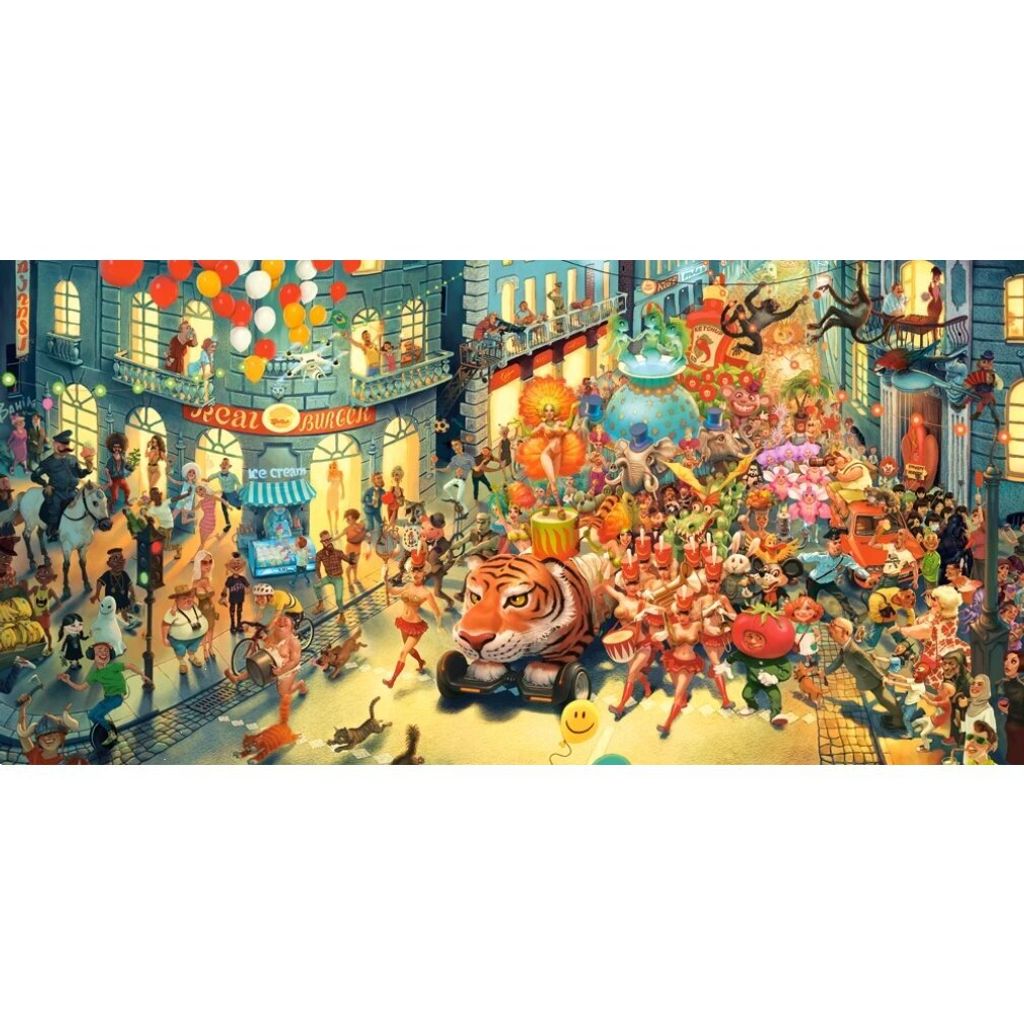 CASTORLAND Puzzle Art Collection: Karneval in Rio 4000 Teile