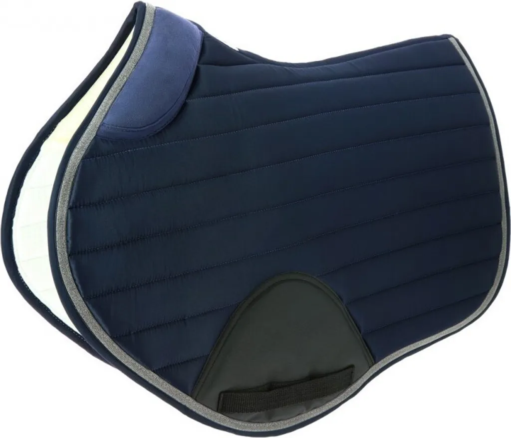 Chabraque de Compétition Equithème Navy DL - Tapis de Selle Ekkia