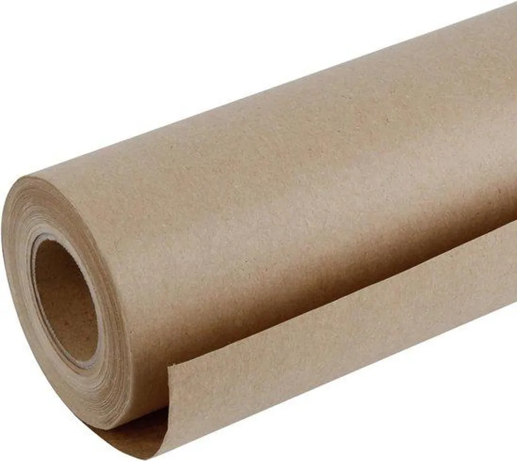 Grand Rouleau de Papier Recyclé 30m - Résistance Optimale 61cm de Large