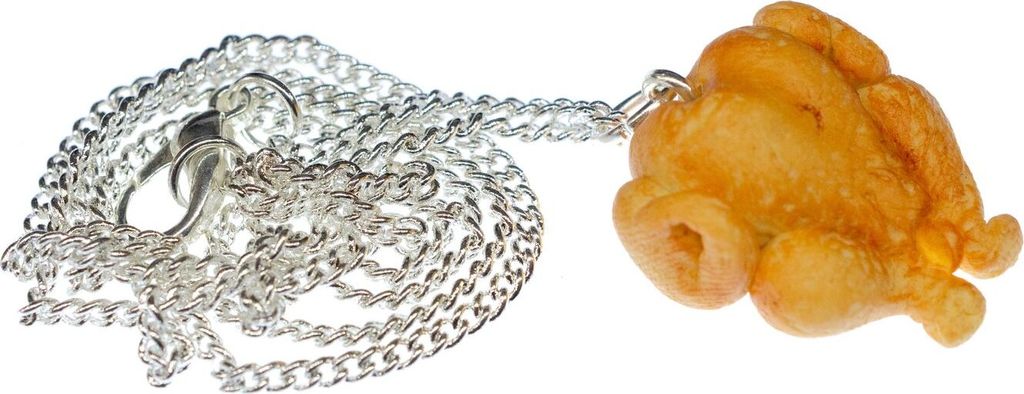 Truthahn Broiler Kette 80cm Miniblings Anhänger Produktbild 
