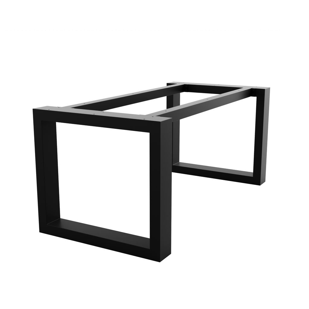 MetaloPro Eta Extreme - Stabile Metall Tischbeine, Schwarz Produktbild 