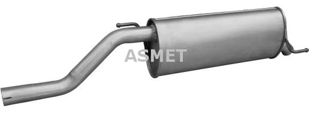 Réparer échappement bruyant Opel Corsa D E avec silencieux ASMET 5275
