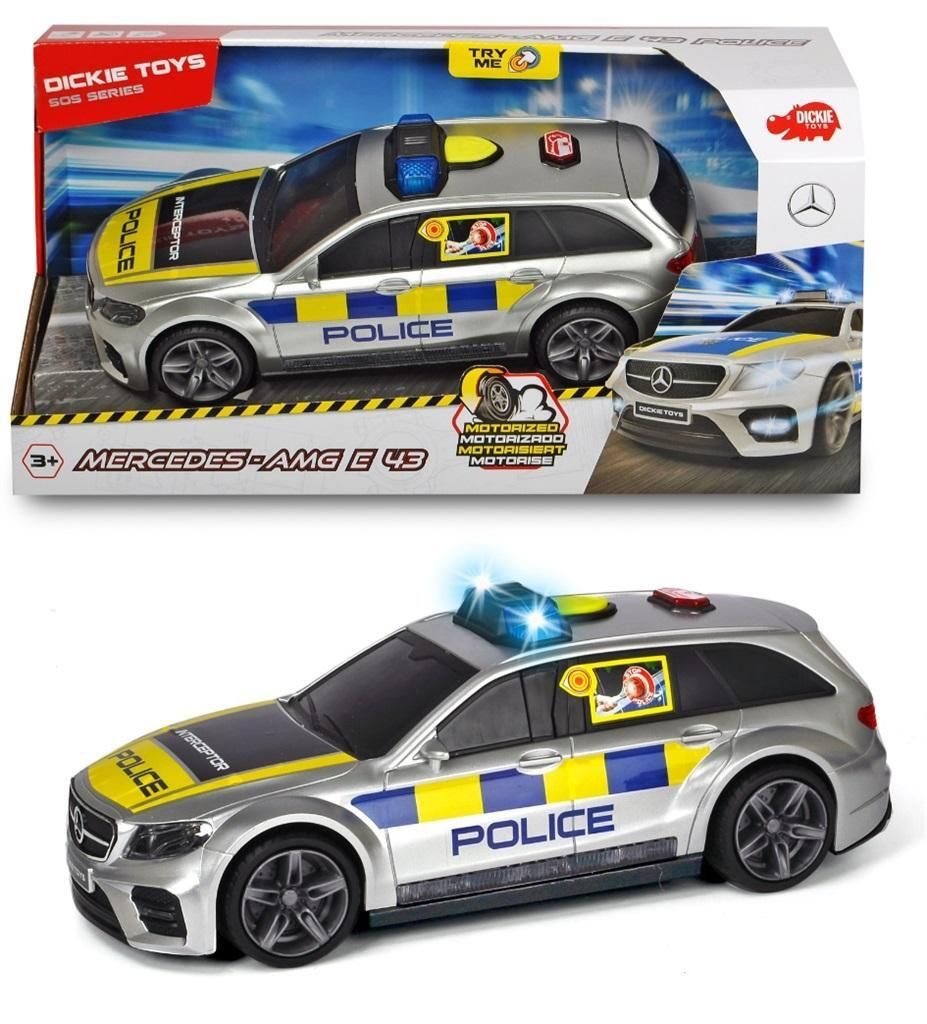 Dickie Toys SOS Mercedes-Benz policajné auto Obrázok produktu 
