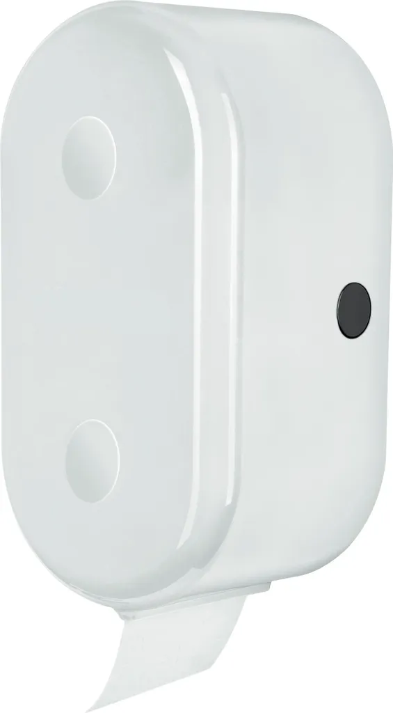 Spirella Cube Porta Rotolo WC Bianco con Riserva - Incollare o Forare