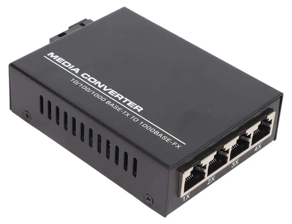 Convertisseur Ethernet pour Extension Réseau Fibre Monomode Simplex Gbe - 2