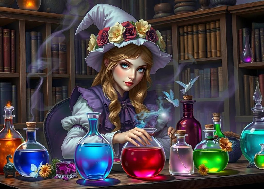 Bluebird Puzzle Puzzle The Potions Fairy - 300 Teile