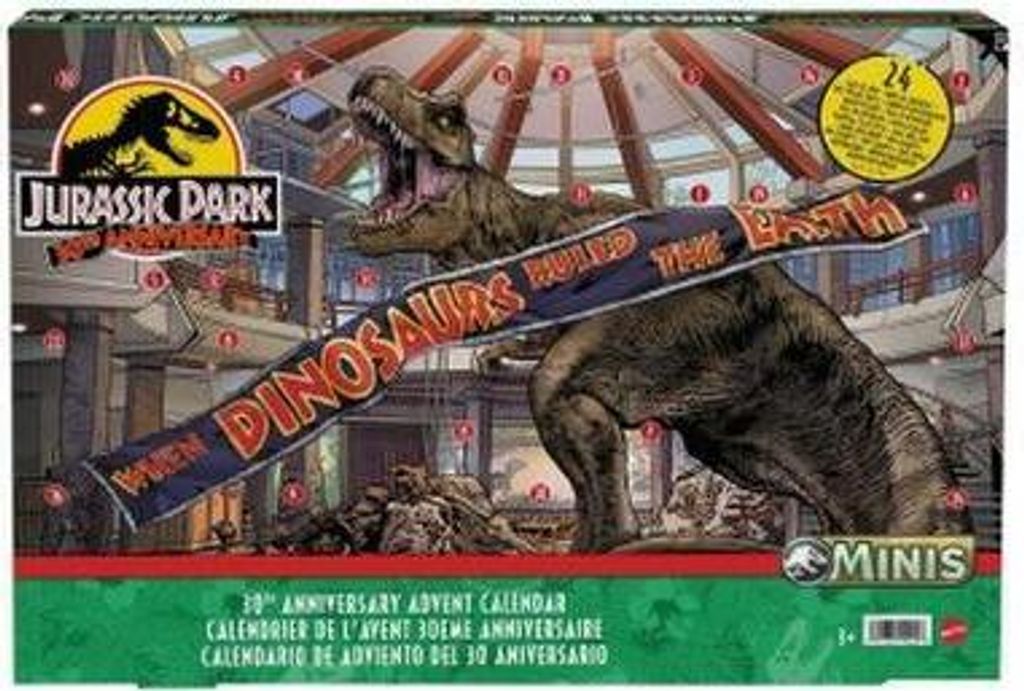 Mattel Jurassic World Adventskalender Produktbild 