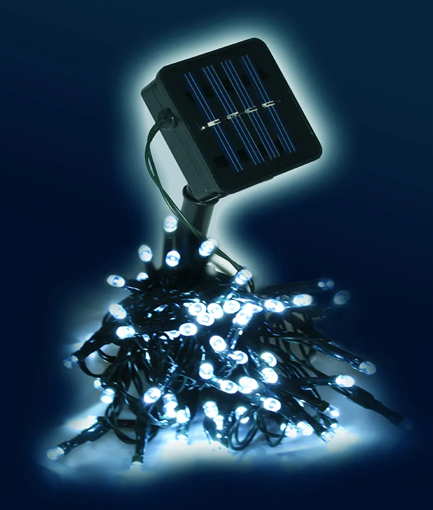 Luci Fate 50 LED Solari Bianco Freddo - Incanto Notturno per Giardini