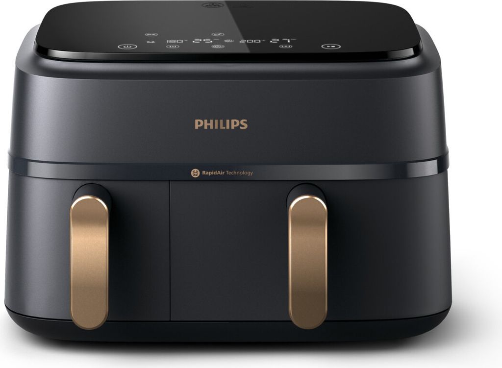 Philips Airfryer 9 L Dual Basket, RapidAir, Digital, Produktbild 