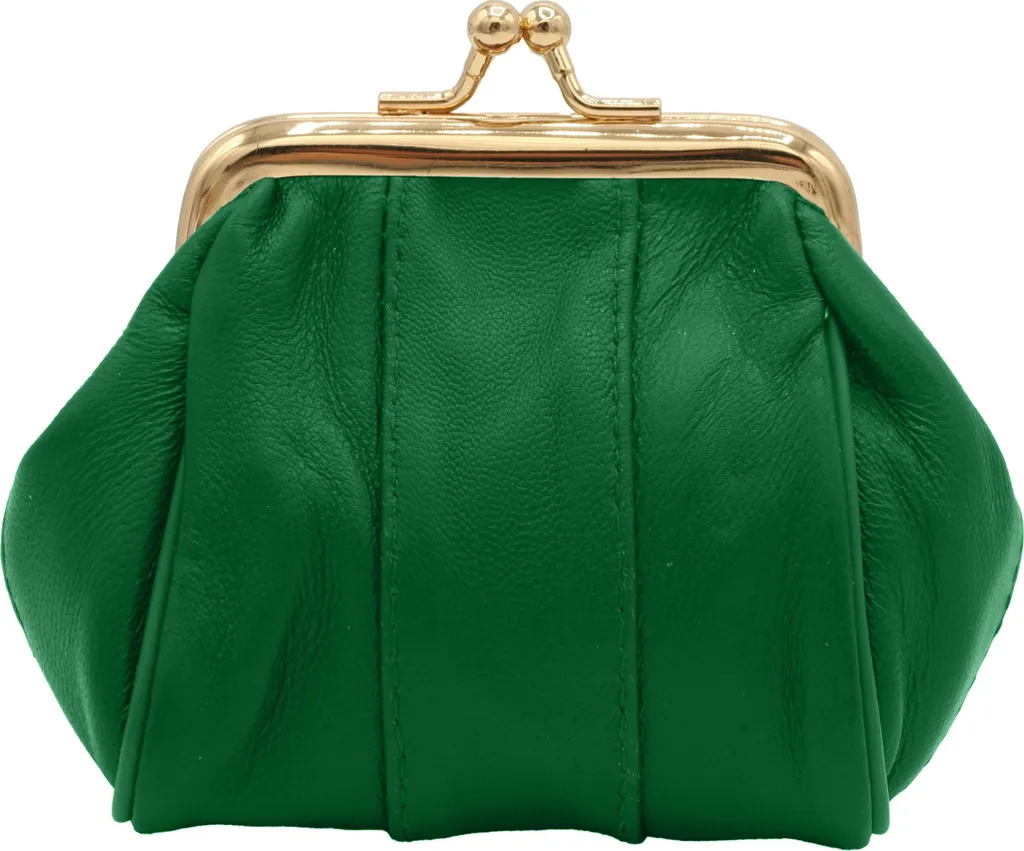 Rovicky Portafoglio donna in pelle Falaile verde Taglia unica