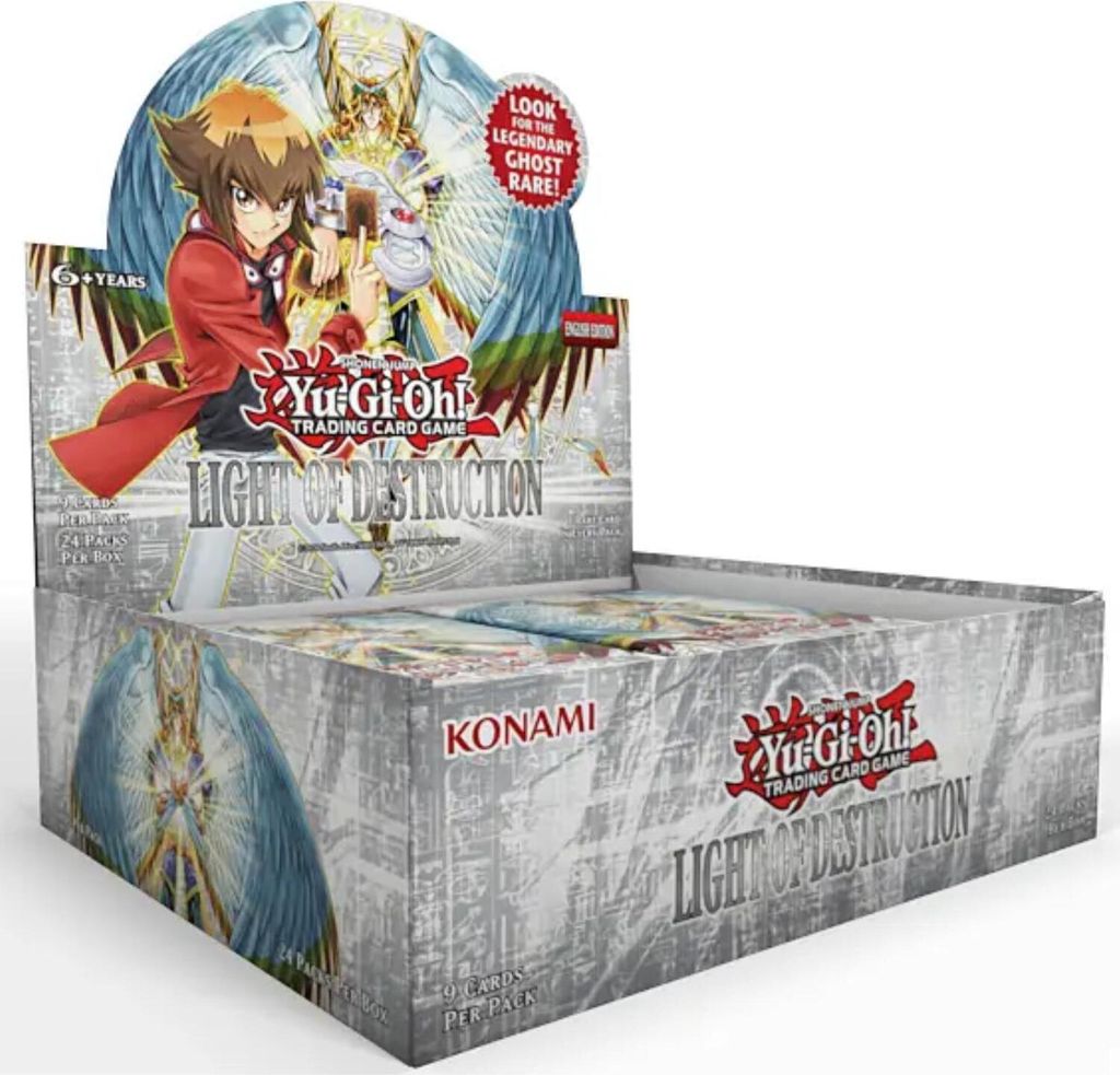 Yu-Gi-Oh! Light of Detruction Booster Display Englisch Immagine del prodotto 