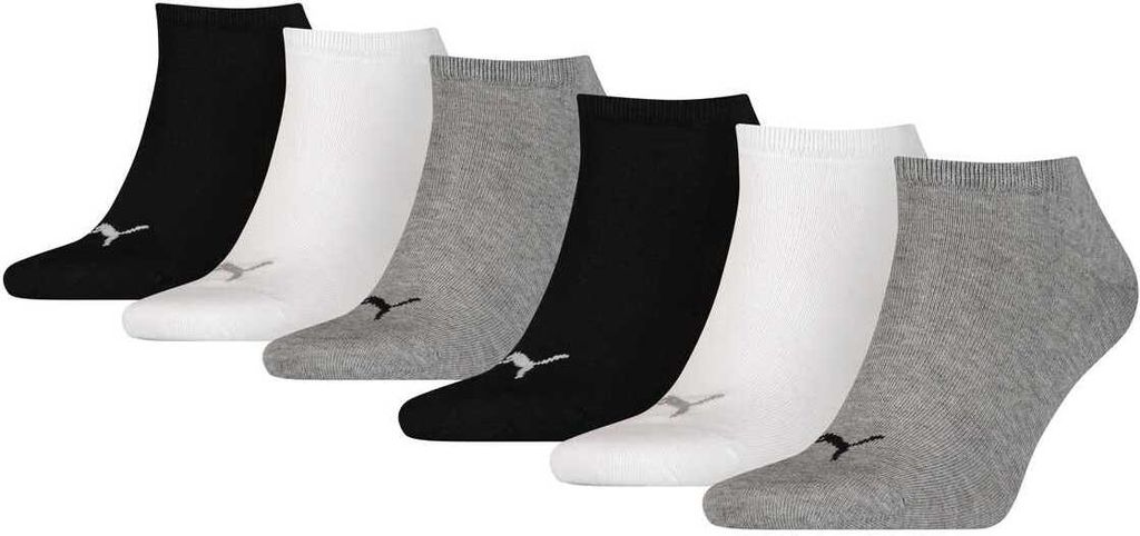 Puma - Uni Sneaker Plain 6P - 6 Paar Sokken