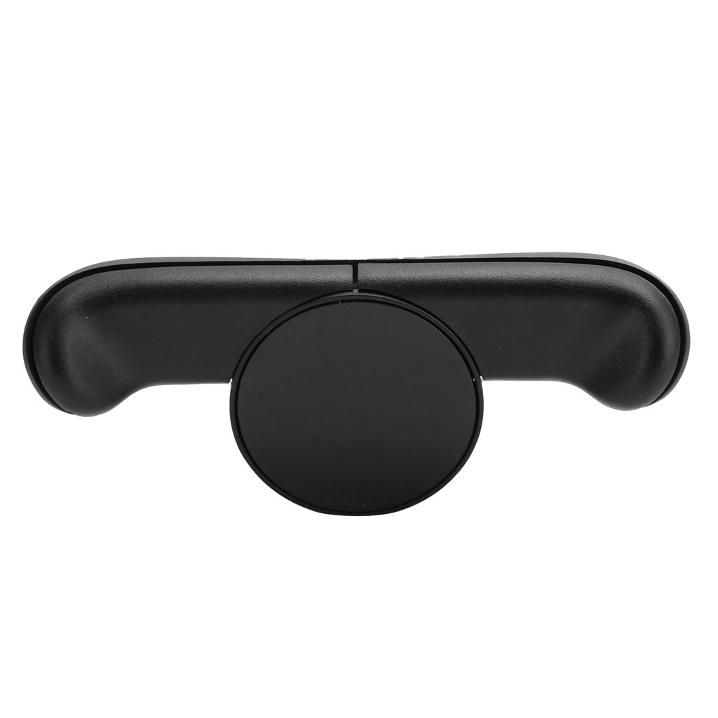 A black accessory for a game controller is shown against a white background.
