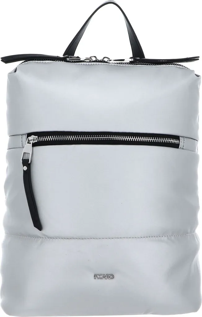 Sac à dos de loisirs pour femme argenté élégant Picard Carezza