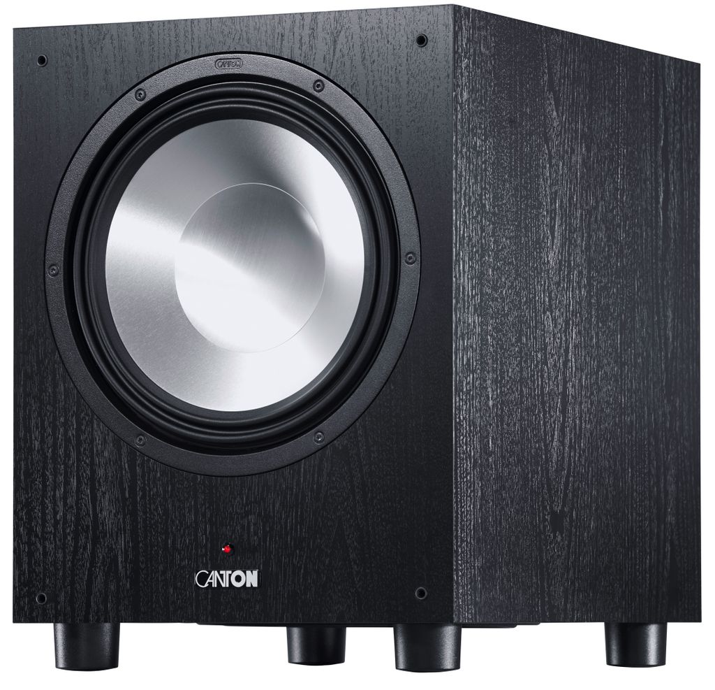 Canton SUB 12.3, 200 W, Aktiver Subwoofer, 20 - 200 Hz, 50 - 200 Hz, 31 cm, 31 cm (12.2")