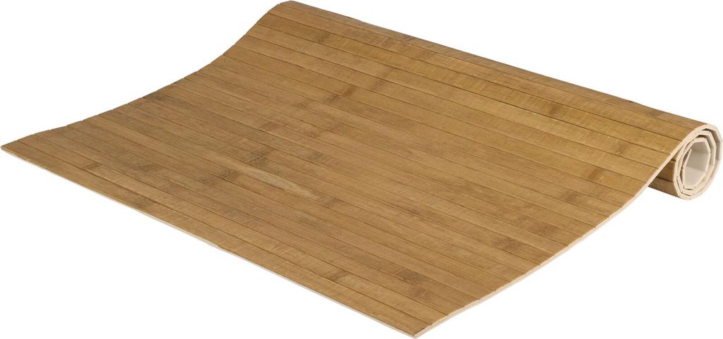 Tapis en bambou 80x50cm, naturel foncé Image du produit 