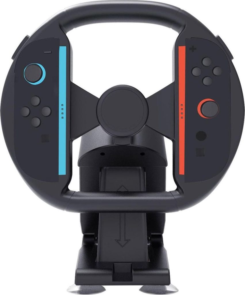 Für Nintendo Switch 2 Lenkrad-Stand (Desktop Racing Wheel) Schwarz