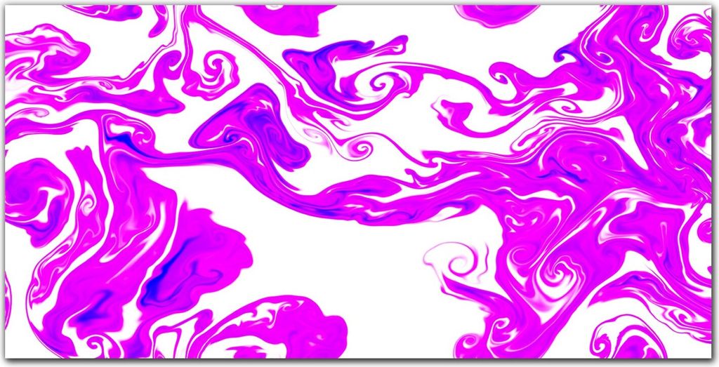 Coloray - Bild aus Glas - Glasbilder - 100 x 50 cm - Glasblock mit Bild Gehärtetes Glas Wohnzimmer Küche Dekoration Wanddekoration - Lila Flecken