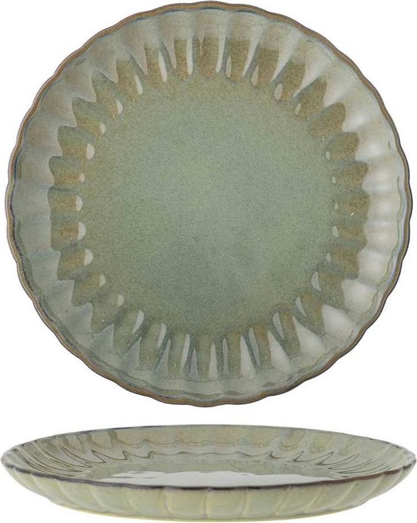 Bloomingville Kuchenteller LATINA Hellgrün 20 cm Keramik Teller