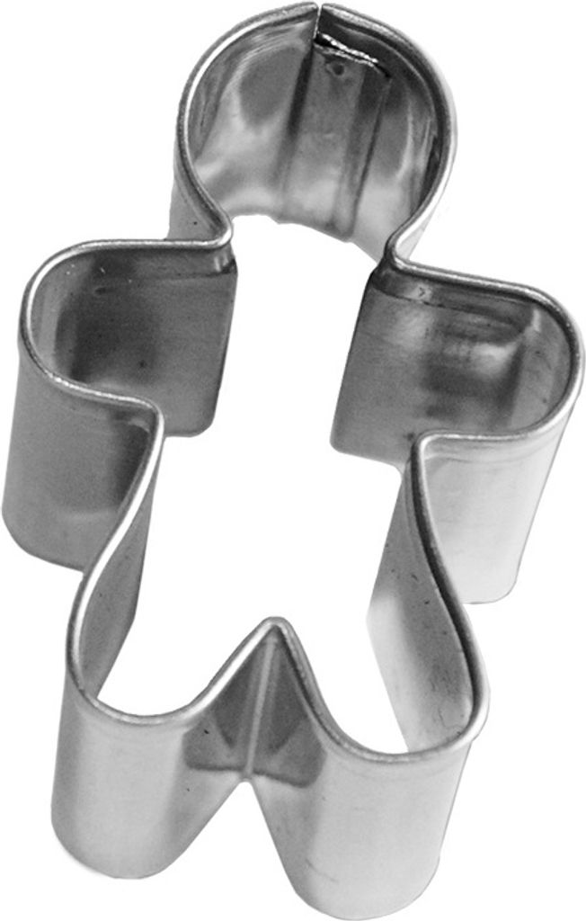 BIRKMANN Ausstechform Gingerman, mini, 3,5 cm, Edelstahl, 193420